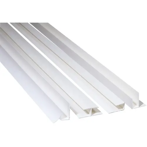 NRP And PolyWall Division Bar Molding Bright White NRP And PolyWall Division Bar Molding Bright White