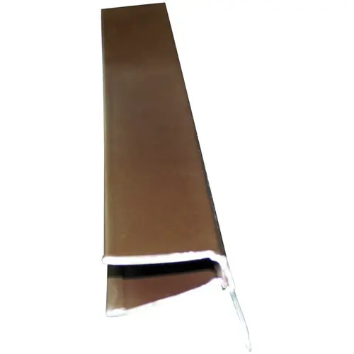 Brown Aluminum F-Channel Soffit Starter Strip Brown Aluminum F-Channel Soffit Starter Strip