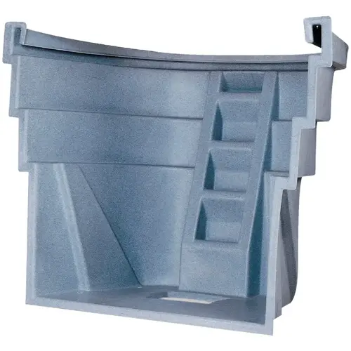 60 In. x 48 In. Egress UV-Protected Polyethylene Granite Grey Window Well 60 In. x 48 In. Egress UV-Protected Polyethylene Granite Grey Window Well