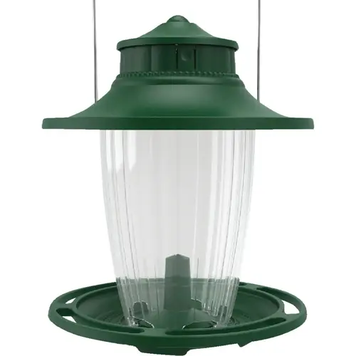SureFill No Spill Green Plastic 3.8 Lb. Capacity Lantern Bird Feeder SureFill No Spill Green Plastic 3.8 Lb. Capacity Lantern Bird Feeder