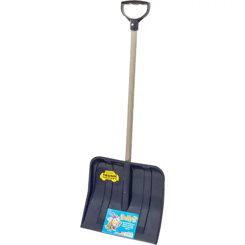 12 In. Poly Childrens Snow Shovel with 24 In. Poly Handle 12 In. Poly Childrens Snow Shovel with 24 In. Poly Handle