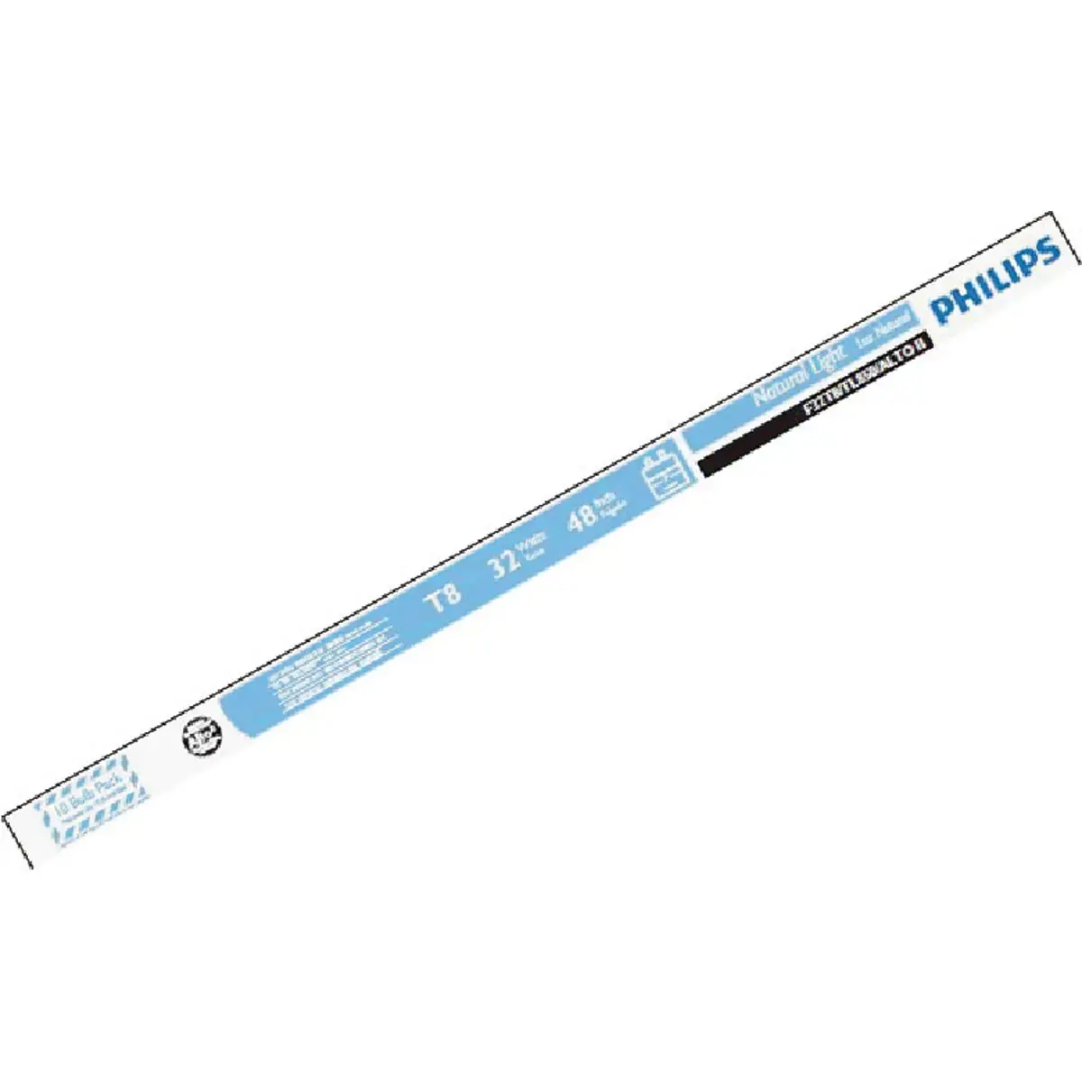 Philips ALTO 32W 48 In. Daylight T8 Medium Bi-Pin Fluorescent Tube Light Bulb - pack of 10 479741 Philips ALTO 32W 48 In. Daylight T8 Medium Bi-Pin Fluorescent Tube Light Bulb - pack of 10 479741