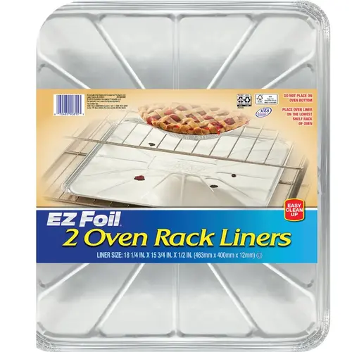 15.75 In. x 18.25 In. Oven Rack Liner (2-Count) 15.75 In. x 18.25 In. Oven Rack Liner (2-Count)