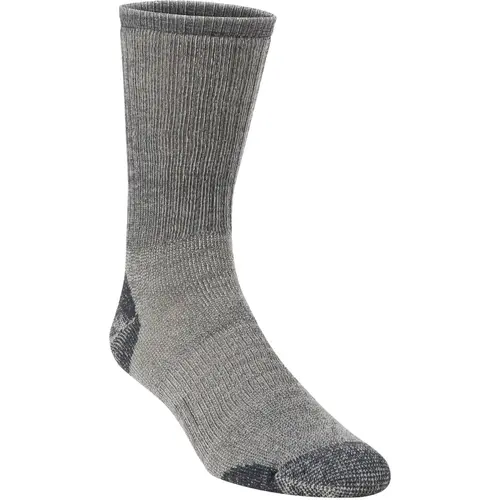 Men's XL Charcoal Medium Weight Hiking Crew Sock Men's XL Charcoal Medium Weight Hiking Crew Sock