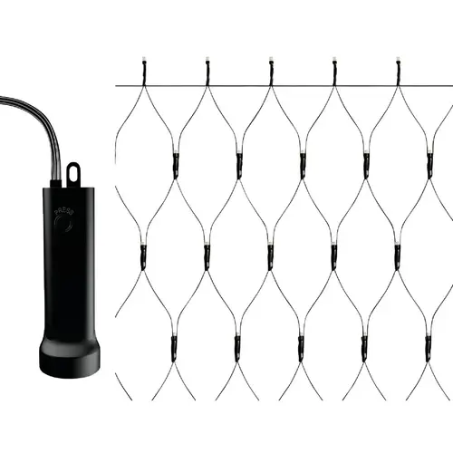 Durawise Warm White 192-Bulb 3 Ft. x 6 Ft. LED Battery Operated Net Light Set Durawise Warm White 192-Bulb 3 Ft. x 6 Ft. LED Battery Operated Net Light Set