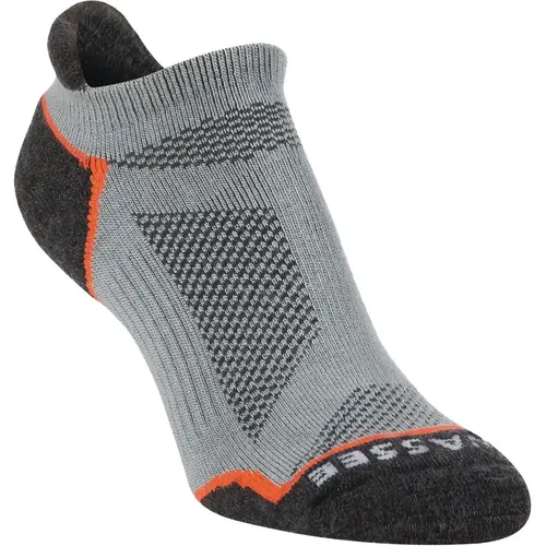 Large Gray Lightweight Tech No-Show Sock Large Gray Lightweight Tech No-Show Sock