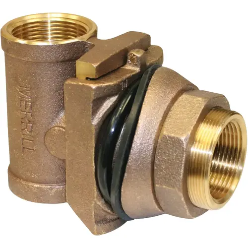 1-1/4 In. x 1-1/4 In. FPT No-Lead Brass Pitless Adapter 1-1/4 In. x 1-1/4 In. FPT No-Lead Brass Pitless Adapter