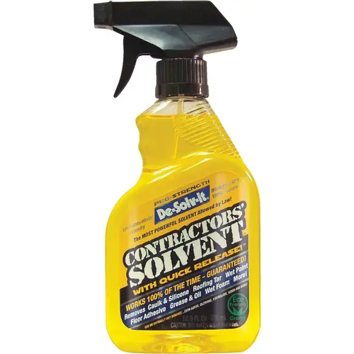 12.6 Oz. Pro-Strength Contractors' Spray Solvent Adhesive Remover 12.6 Oz. Pro-Strength Contractors' Spray Solvent Adhesive Remover