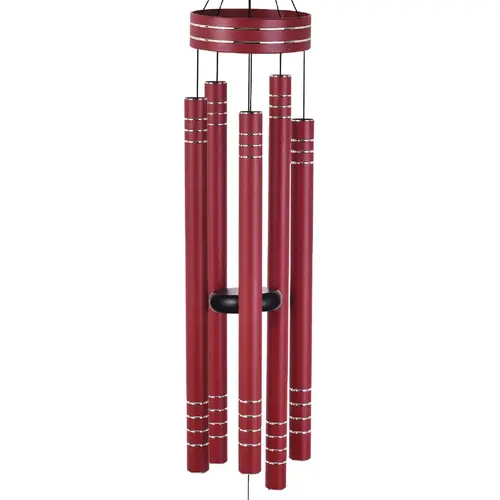 Vista Classics Galaxy 41 In. Red Wind Chime Vista Classics Galaxy 41 In. Red Wind Chime