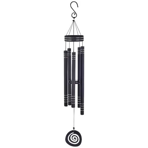 Vista Classics Galaxy 41 In. Black Wind Chime Vista Classics Galaxy 41 In. Black Wind Chime