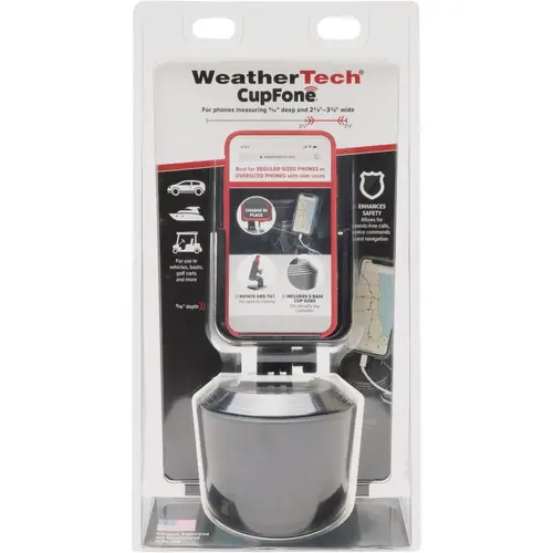 CupFone Cup Holder Mount Phone Holder Black CupFone Cup Holder Mount Phone Holder Black