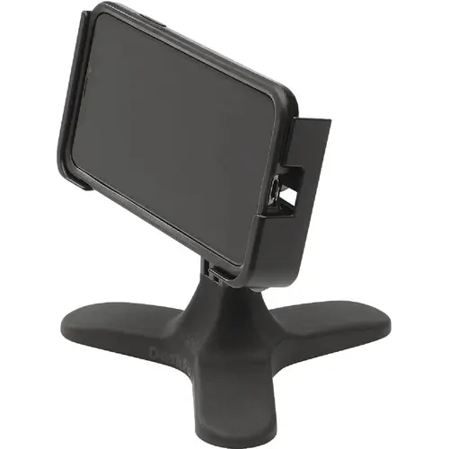 DeskFone Black Desk Stand Phone Holder DeskFone Black Desk Stand Phone Holder