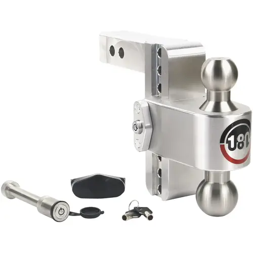 180-Hitch Class V Adjustable Aluminum Hitch Ball Mount 180-Hitch Class V Adjustable Aluminum Hitch Ball Mount