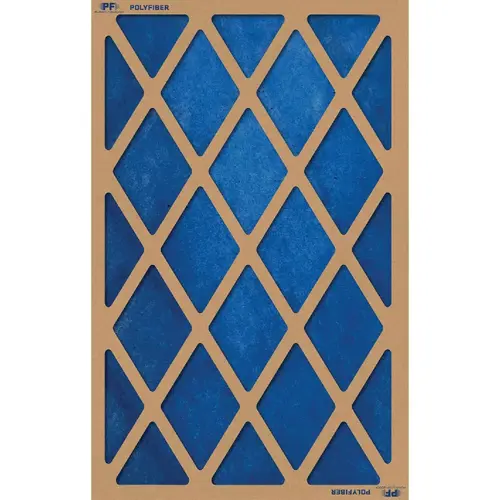 14 In. x 25 In. x 1 In. MERV 5 Polyfiber Furnace Filter 14 In. x 25 In. x 1 In. MERV 5 Polyfiber Furnace Filter