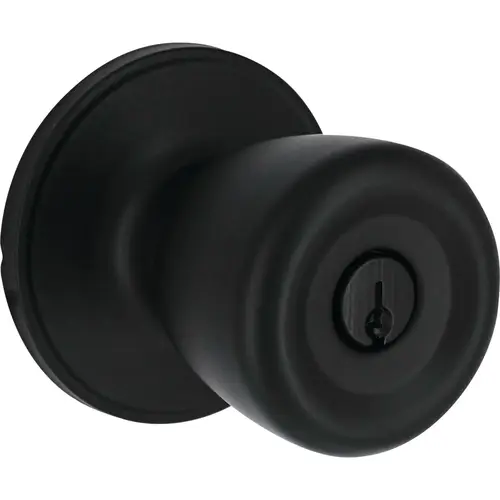 Matte Black Tulip Entry Door Knob Matte Black Tulip Entry Door Knob
