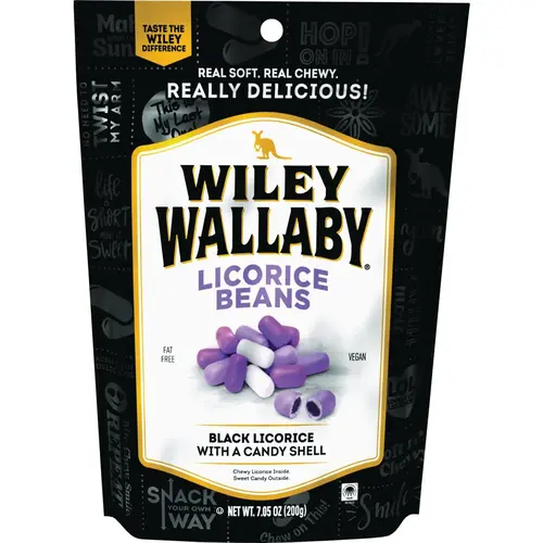 Black Licorice 7.05 Oz. Licorice Beans Black Licorice 7.05 Oz. Licorice Beans