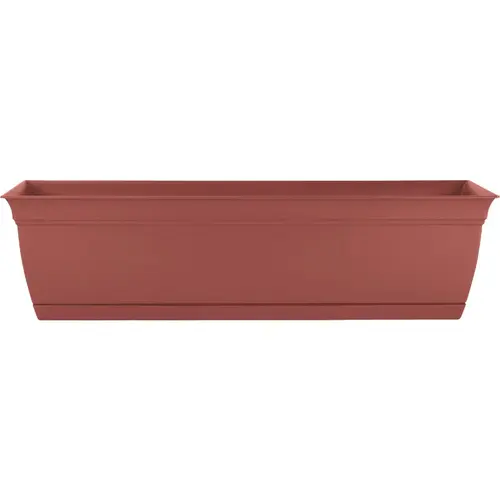 Eclipse 24 In. Clay Window Box Eclipse 24 In. Clay Window Box
