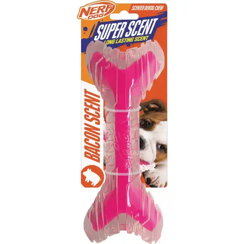 9 In. TPR/PP Scented Bacon Super Scent Bone Solid Core 9 In. TPR/PP Scented Bacon Super Scent Bone Solid Core