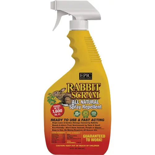 32 Oz. Ready To Use Trigger Spray Rabbit Repellent 32 Oz. Ready To Use Trigger Spray Rabbit Repellent