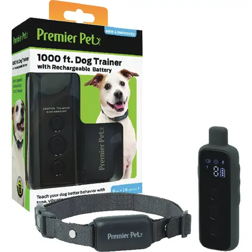 1000 Ft. Dog Trainer with Rechargeable Battery 1000 Ft. Dog Trainer with Rechargeable Battery