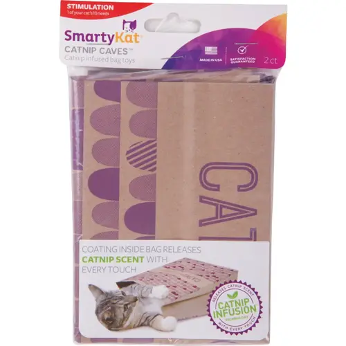 Catnip Caves Cat Toy - pack of 2 Catnip Caves Cat Toy - pack of 2