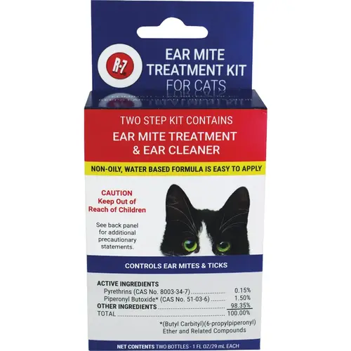 1 Oz. Ear Treatment Kit For Cats 1 Oz. Ear Treatment Kit For Cats