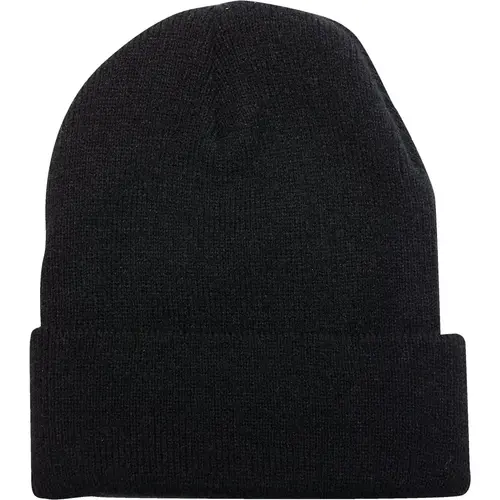 Black Cuffed Sock Cap Black Cuffed Sock Cap
