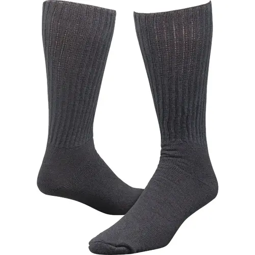 King Size Black Crew Sock - pack of 2 King Size Black Crew Sock - pack of 2