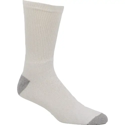 Bakers Dozen Men's White Crew Sock - pack of 13 Bakers Dozen Men's White Crew Sock - pack of 13