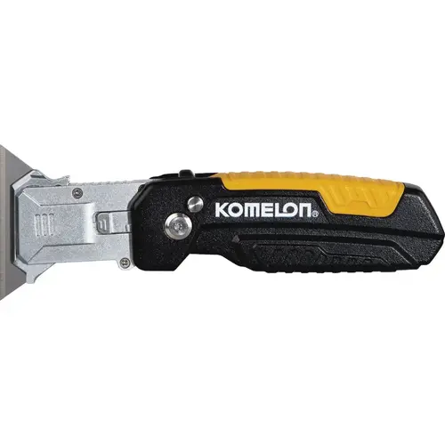 Folding Utility Knife/Scraper Black & Yellow Folding Utility Knife/Scraper Black & Yellow