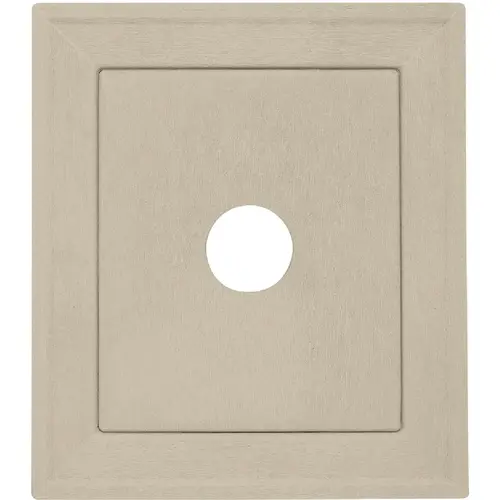 7-1/4 In. x 8-1/8 In. Tan Vinyl Mounting Blocks 7-1/4 In. x 8-1/8 In. Tan Vinyl Mounting Blocks
