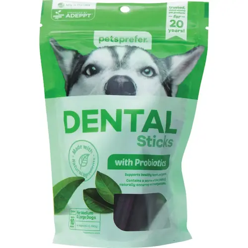 Dental Sticks with Probiotics (10-Count) Dental Sticks with Probiotics (10-Count)