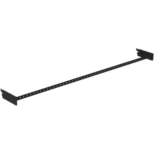 4 Ft. W x 1 In. H x 9 In. D Black Crossbar 4 Ft. W x 1 In. H x 9 In. D Black Crossbar