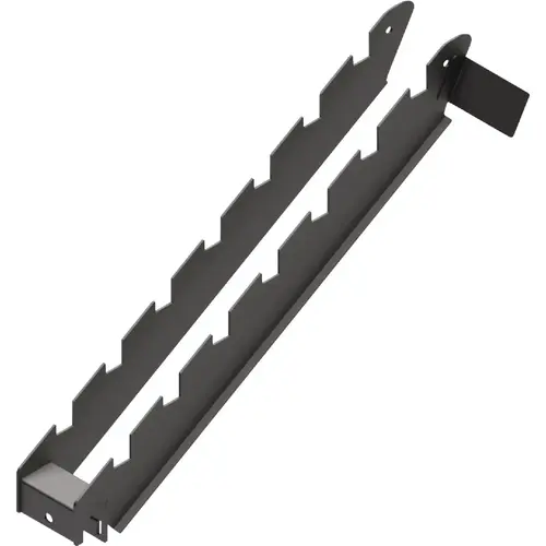 Black Garden Tool Holder for 1 In. Square Crosstube Black Garden Tool Holder for 1 In. Square Crosstube