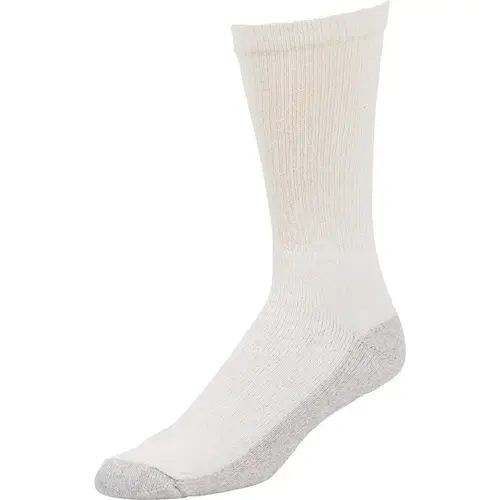 Men's White Crew Sock - pack of 4 Men's White Crew Sock - pack of 4
