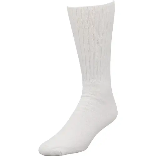 King Size White Crew Sock - pack of 2 King Size White Crew Sock - pack of 2