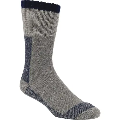 Men's Navy Stripe Wool Sock Men's Navy Stripe Wool Sock