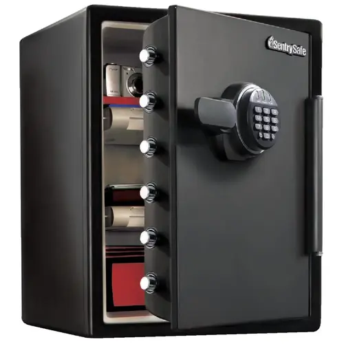 2 Cu. Ft. Capacity Digital Fire-Safe Floor Safe Black 2 Cu. Ft. Capacity Digital Fire-Safe Floor Safe Black