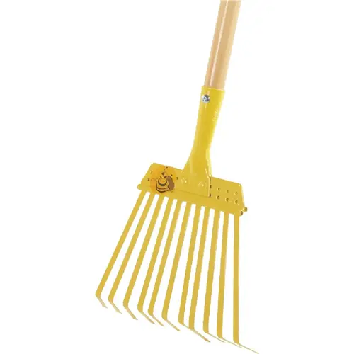 12 In. Steel Leaf Rake (11-Tine) 12 In. Steel Leaf Rake (11-Tine)