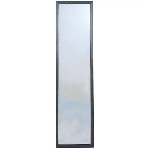 Suave 13 In. x 49 In. Black Plastic Door Mirror Suave 13 In. x 49 In. Black Plastic Door Mirror