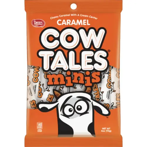4 Oz. Mini Caramel Cow Tales 4 Oz. Mini Caramel Cow Tales