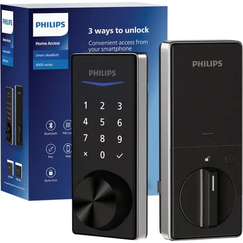 Bluetooth Touchscreen Electronic Deadbolt with Wifi Bridge, Satin Nickel Bluetooth Touchscreen Electronic Deadbolt with Wifi Bridge, Satin Nickel