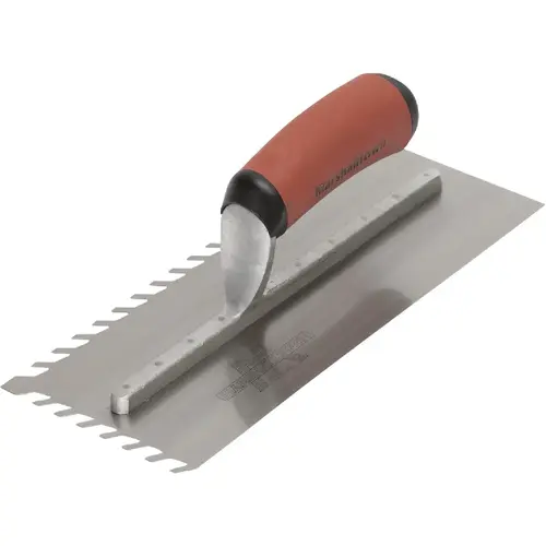 LayFlat 11 In. L 3/8 In. Notched Drywall Trowel LayFlat 11 In. L 3/8 In. Notched Drywall Trowel