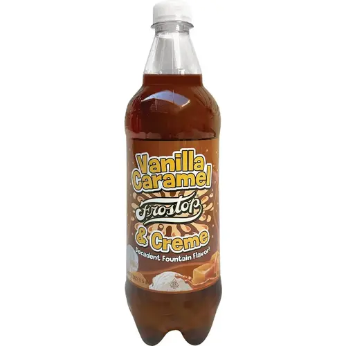 24 Oz. Vanilla Caramel Cream Soda 24 Oz. Vanilla Caramel Cream Soda