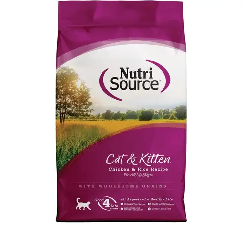 4 Lb. Chicken & Rice Dry Cat & Kitten Food 4 Lb. Chicken & Rice Dry Cat & Kitten Food