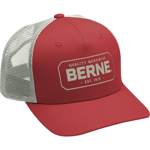 Deep Red Badge Logo Trucker Cap Deep Red Badge Logo Trucker Cap