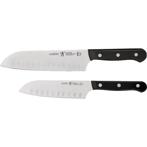 J. A. Henckels International Solution Santoku Knife Set (2-Piece) J. A. Henckels International Solution Santoku Knife Set (2-Piece)