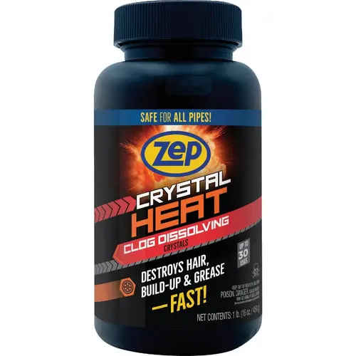 Commercial Crystal Heat 1 Lb. Drain Opener Commercial Crystal Heat 1 Lb. Drain Opener
