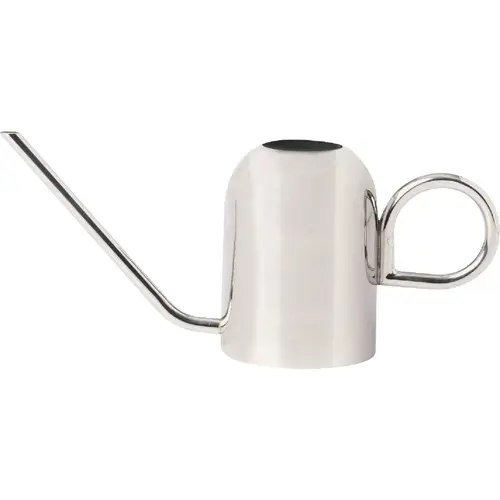 Crane 50 Oz. Metallic Watering Can Silver Crane 50 Oz. Metallic Watering Can Silver