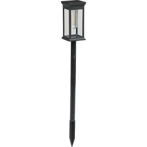 Black 5 Lm. Filament Solar Stake Light Black 5 Lm. Filament Solar Stake Light